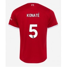 Liverpool Ibrahima Konate #5 Hjemmedrakt 2023-24 Kortermet